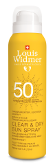Widmer Clear & Dry Sun Spray 50 hajusteeton 200 ml